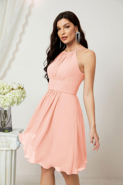 Halter Homecoming Dresses Formal Evening Party Cocktail Dress 28011