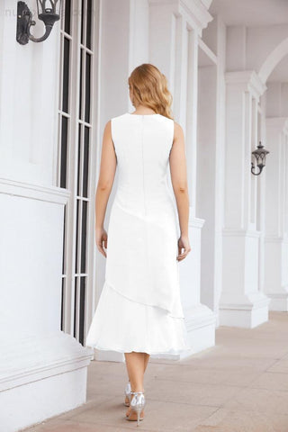 Sunnderly Two-Piece A-line Mother of The Bride Dress Formal Party Gown Dress SY28072