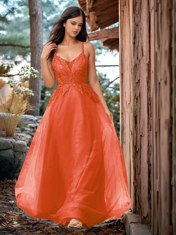 Pretty Hot Fix Sparkly Crystal Embroidery Prom Dress