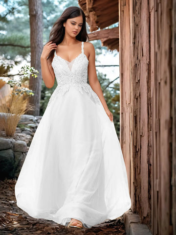 Pretty Hot Fix Sparkly Crystal Embroidery Prom Dress