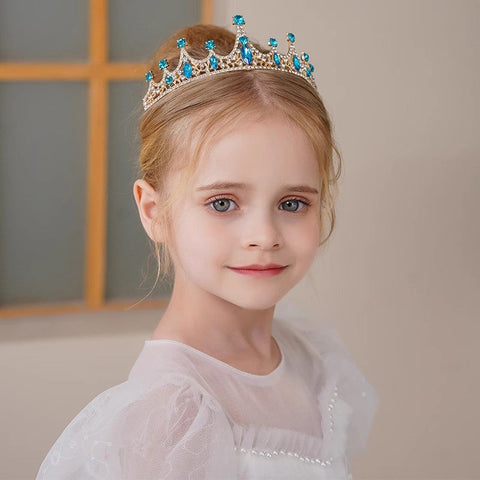 Girls Purple Crown Tiara