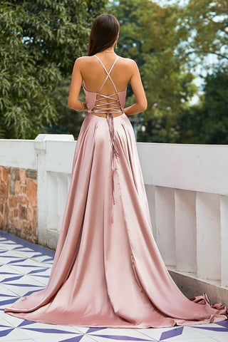 Satin Prom Dress