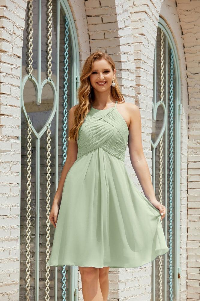 Sleeveless Homecoming Dresses Formal Cocktail Prom Gown 28014