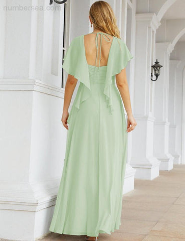 Baoleely Bridesmaid Dresses Backless Formal Prom Gowns for Evening Party Mother of The Bride Dress 28040
