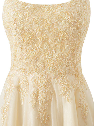 A-line Chiffon Short Homecoming Dress