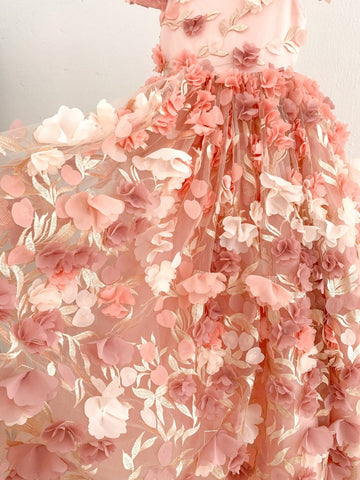 A-line Tulle Floor-length Dress (2003227607)