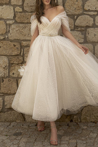 Vestidos de noche elegantes de estilo patchwork liso sin cinturón y con escote en V (sin cinturón) 