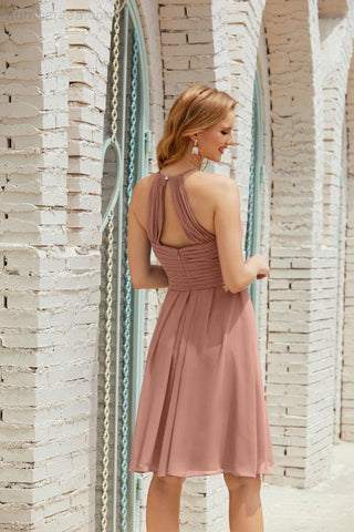 Vestidos de fiesta sin mangas, vestido formal de cóctel para graduación 28014 