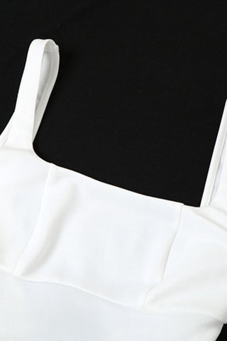 Robes de soirée Sweet Simplicity dos nu uni avec nœud et col carré 