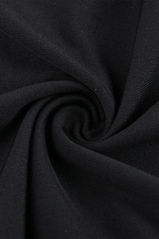 Vestidos de noche sexys, formales y de malla sólida con cuello oblicuo 