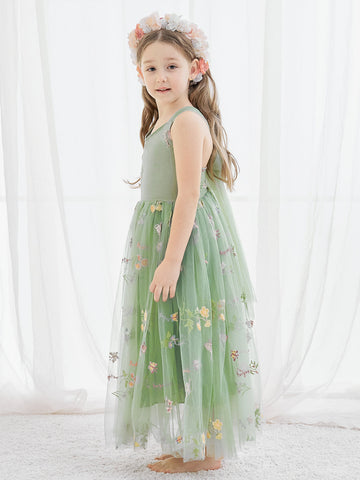 A-line Tulle Ankle-length Dress (2003227711)