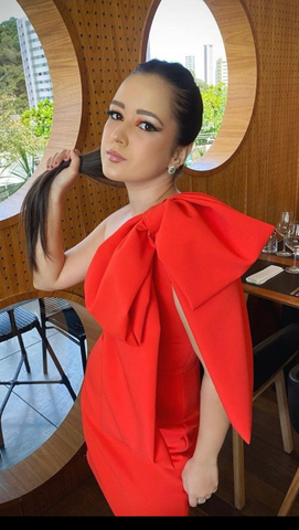 Vestido elegante naranja para fiesta de bienvenida, vestido para fiesta de cumpleaños número 18 Y2716