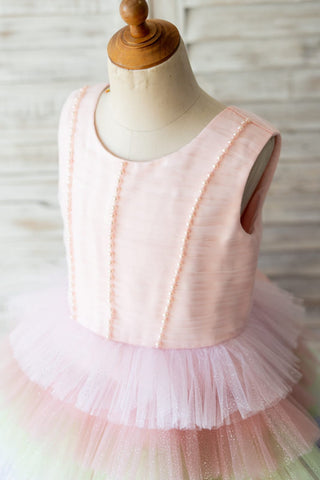 A-line Tulle Knee-length Dress (2003227679)