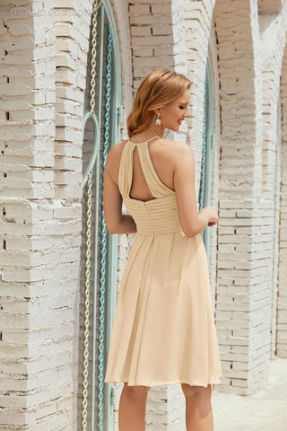 Vestidos de fiesta sin mangas, vestido formal de cóctel para graduación 28014 