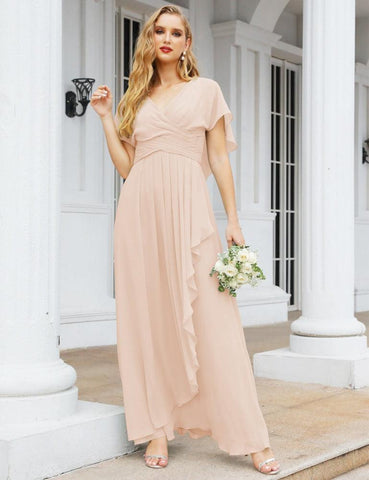 Baoleely Bridesmaid Dresses Backless Formal Prom Gowns for Evening Party Mother of The Bride Dress 28040