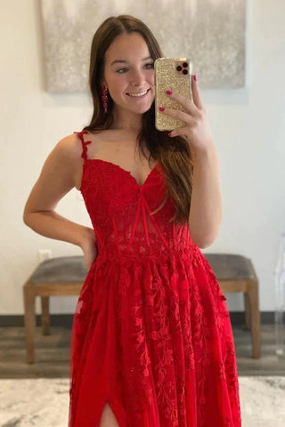 Off the Shoulder Prom Dress with Appliques