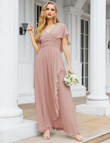 Baoleely Bridesmaid Dresses Backless Formal Prom Gowns for Evening Party Mother of The Bride Dress 28040