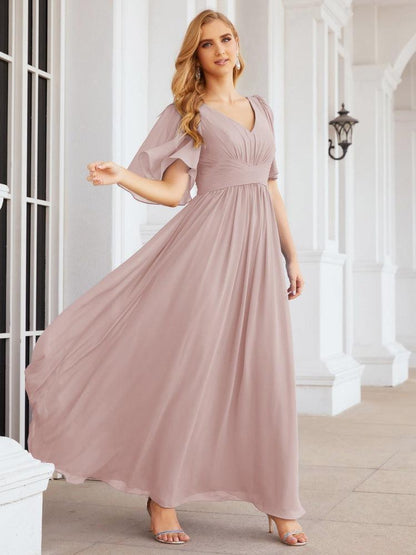 Numbersea Bridesmaid Dresses for Women Wedding Long Party Prom Dress  28068