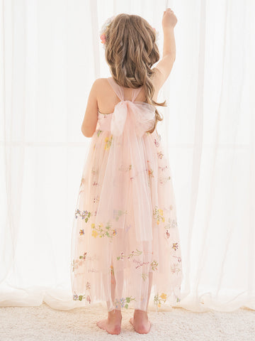 A-line Tulle Ankle-length Pink Dress (2003227599)