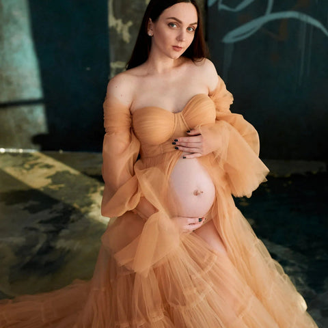 Capture Your Precious Moments with  Maternity Photoshoot Dress - A Perfect Fit for Pregnant Women