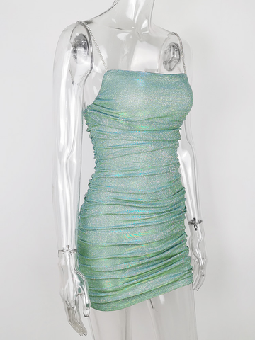 Robe courte sexy et brillante pour bal de promo Y1908