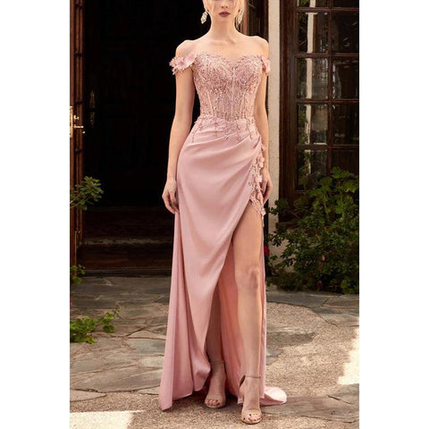 Robe de soirée longue fourreau à bretelles spaghetti et paillettes