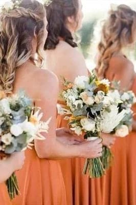 Halter Neck Bridesmaid Dress VMB44