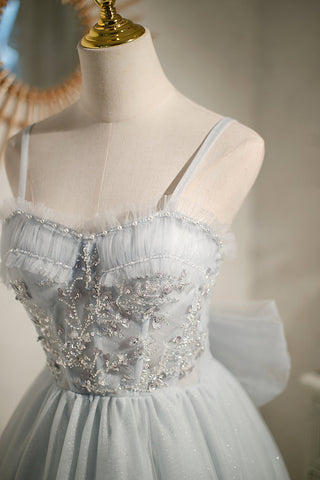 Vestidos cortos de fiesta sin mangas con lentejuelas y cordones, elegantes 