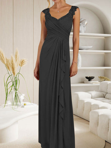 Champagne A-Line Sweetheart Neckline Pleated Mesh Dress