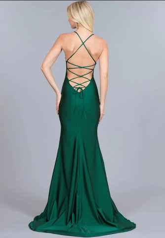 Maxi Dress Open Back Bridesmaid Dresses VMB22