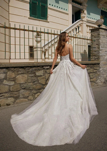 Bohemian Wedding Dresses Women's Sexy Sweetheart Sleeveless A-line Princess Bridal Gowns Lace Applique Side Split свадебное