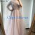 Dubai Silver Grey Long Sleeves Evening Dresses 2025 Luxury A-Line Sexy Fromal Dress Design LA60869
