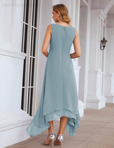 Robe de mariée grande taille en mousseline Sunnderly avec veste, idéale pour les cérémonies de mariage (SY28073) 