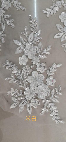 Grey A-Line Luxury High-end Evening Dresses One Shouder Handmade Flowers Pearls Formal Dress 2025 LA70553