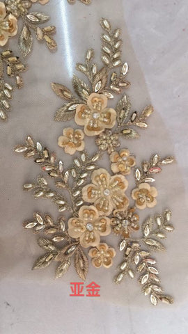 Grey A-Line Luxury High-end Evening Dresses One Shouder Handmade Flowers Pearls Formal Dress 2025 LA70553