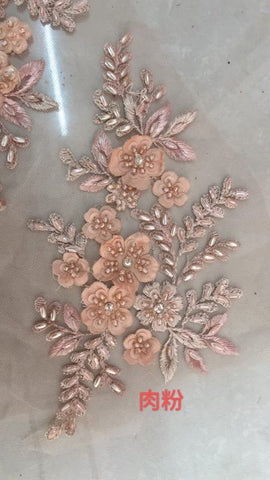 Grey A-Line Luxury High-end Evening Dresses One Shouder Handmade Flowers Pearls Formal Dress 2025 LA70553