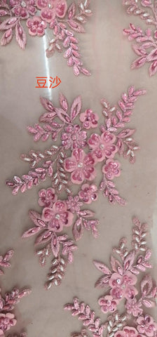 Grey A-Line Luxury High-end Evening Dresses One Shouder Handmade Flowers Pearls Formal Dress 2025 LA70553