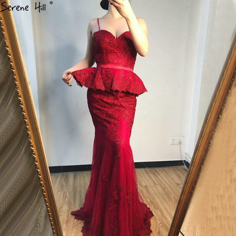 On Sale no return no refundSale Grey Fake Two Pieces Mermaid Evening Dresses 2025 Sleeveless Sexy Lace Evening Gowns Long LA70247