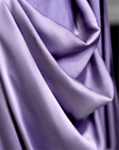 Robe de bal longue en satin violet sobre, robe de soirée violette Y2589