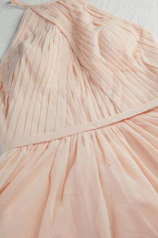 Robe de soirée longue en mousseline de soie à col licou pour femme, tenue de soirée, de plage, de mariage, 28104 