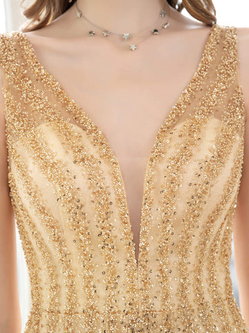 Robe de soirée de boutique, robe de fête de luxe à bretelles, robe sirène sexy et élégante, robe de bal