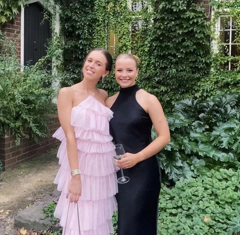 Robe de soirée longue rose sexy à dos nu et volants, robe de cérémonie chic Y1586