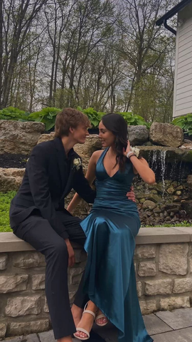 Robe de bal fourreau/colonne charmante, robe de soirée modeste Y3046