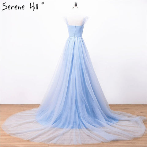 On Sale no return no refundSale Light Blue Off the Shoulder Pregnant Photography Dresses Vintage Wedding Gowns Lace Up Sash 2025 Sexy HA2002