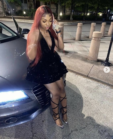 Robes de bal rouges à paillettes, coupe trapèze, robes de cocktail à paillettes scintillantes Y4239