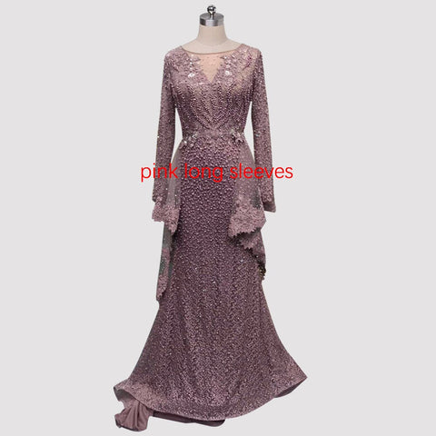 Robe de soirée sirène sexy sans manches, épaules dénudées, perles, tendance, 2025, LA6527 