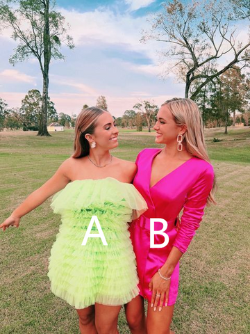 Robe verte de bal de fin d'année, robe de soirée Y2047