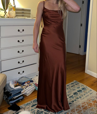 Robe de bal longue fourreau élégante, robe de soirée tendance Y4769