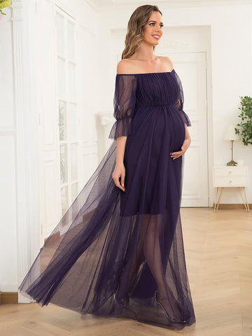 Formal Maternity Gowns For Baby Shower