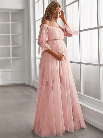 Formal Maternity Gowns For Baby Shower